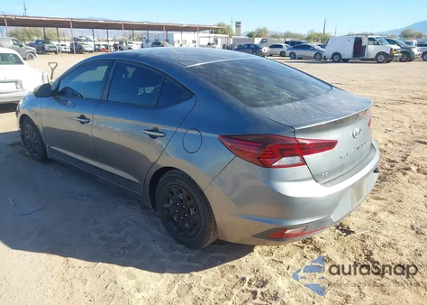 2019 Hyundai Elantra Se z USA, uszkodzony, nr VIN KMHD74LF4KU810842